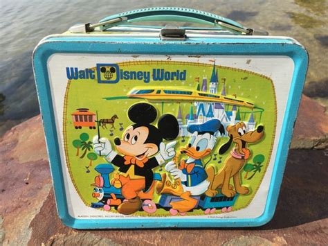 walt disney metal lunch box|walt disney world lunch box.